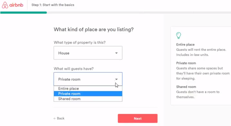 Hướng dẫn đăng ký bán hàng trên Airbnb