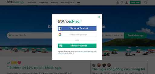 Hướng dẫn đăng ký bán phòng trên TripAdvisor