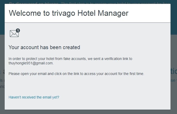 Hướng dẫn đăng ký bán phòng trên Trivago